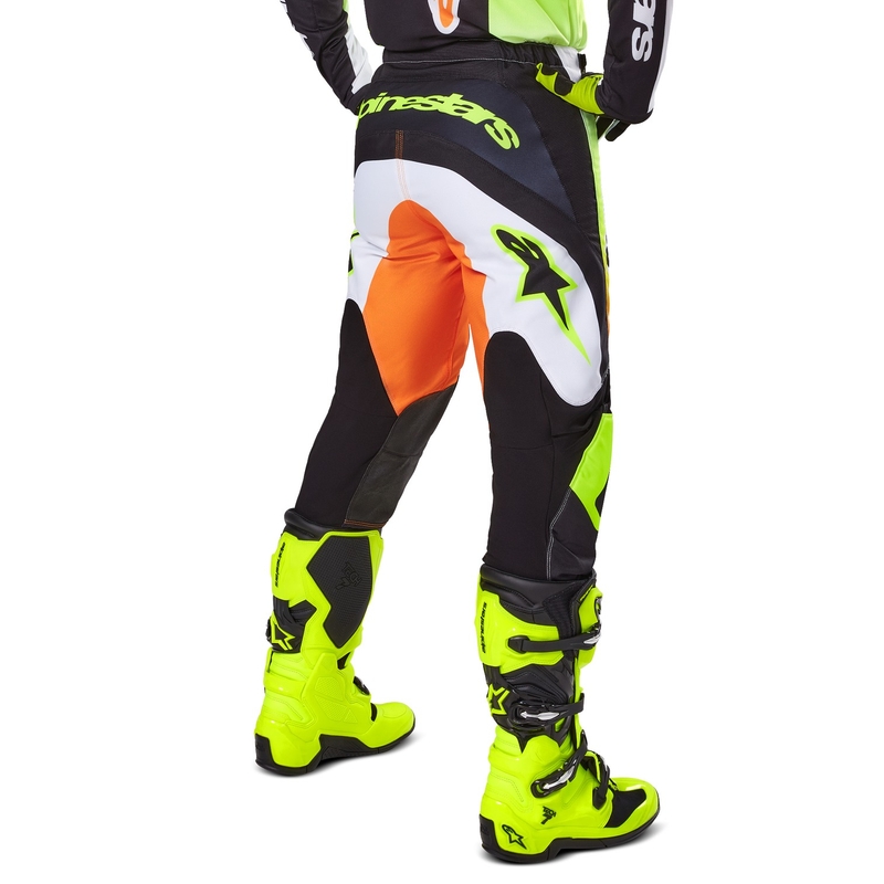 Alpinestars Fluid Wurx motokrosa bikses dzeltens un melns
