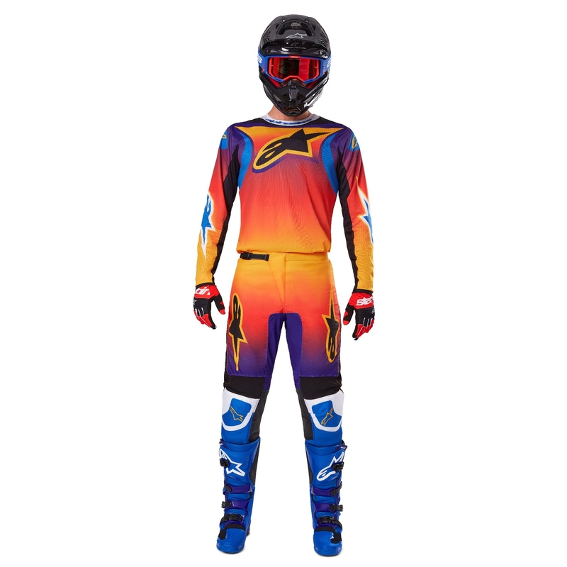 Alpinestars Fluid Wurx daudzkrāsainas motokrosa bikses