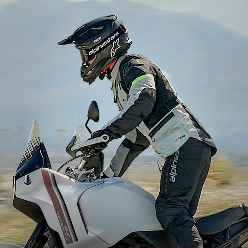 Alpinestars Bogota PRO Drystar pelēk-melni-fluo dzeltena motocikla jaka