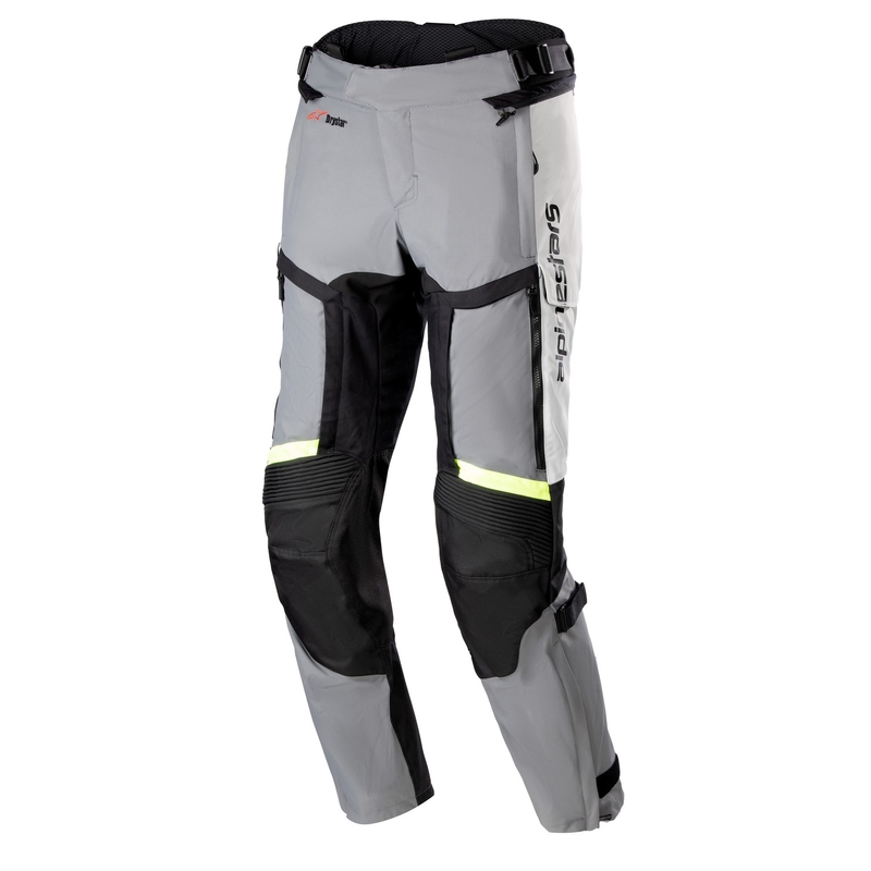Alpinestars Bogota Pro Drystar 4 Grey-Black-Fluo Yellow motocikla bikses