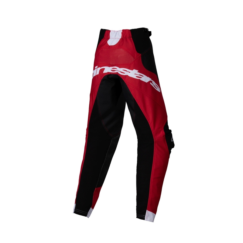 Alpinestars Racer Veil bērnu motokrosa bikses melns un sarkans