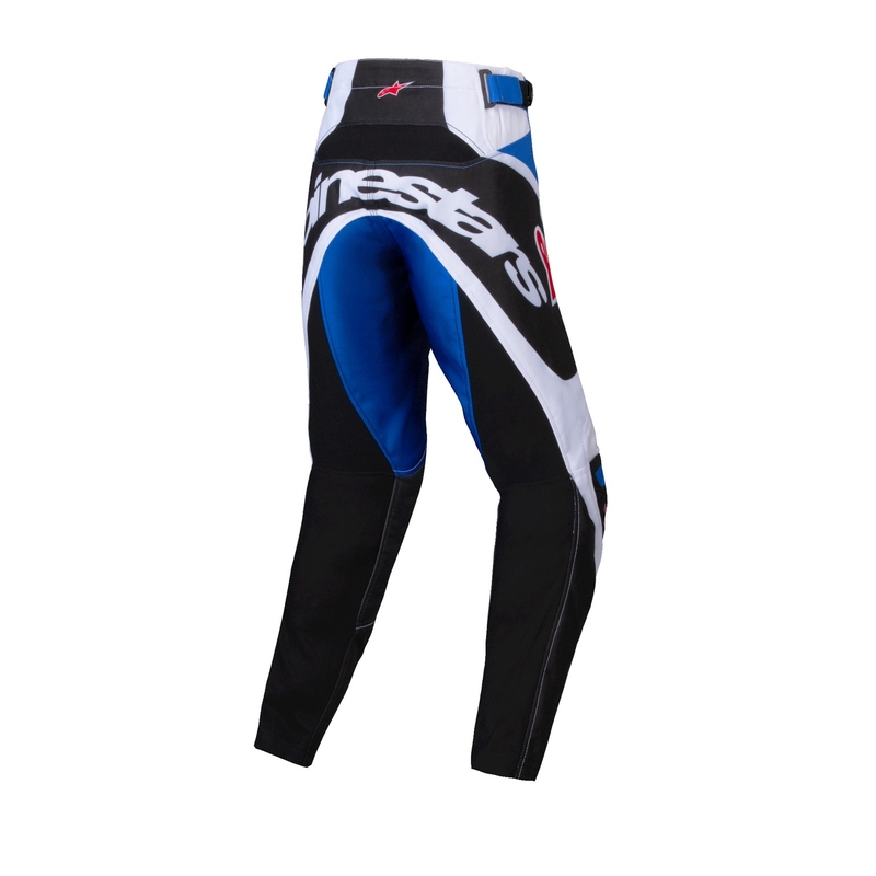 Dětské motokrosové kalhoty Alpinestars Racer Wurx modro-černé