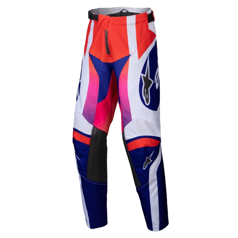 Alpinestars Racer Wurx bērnu motokrosa bikses Multicolor-White