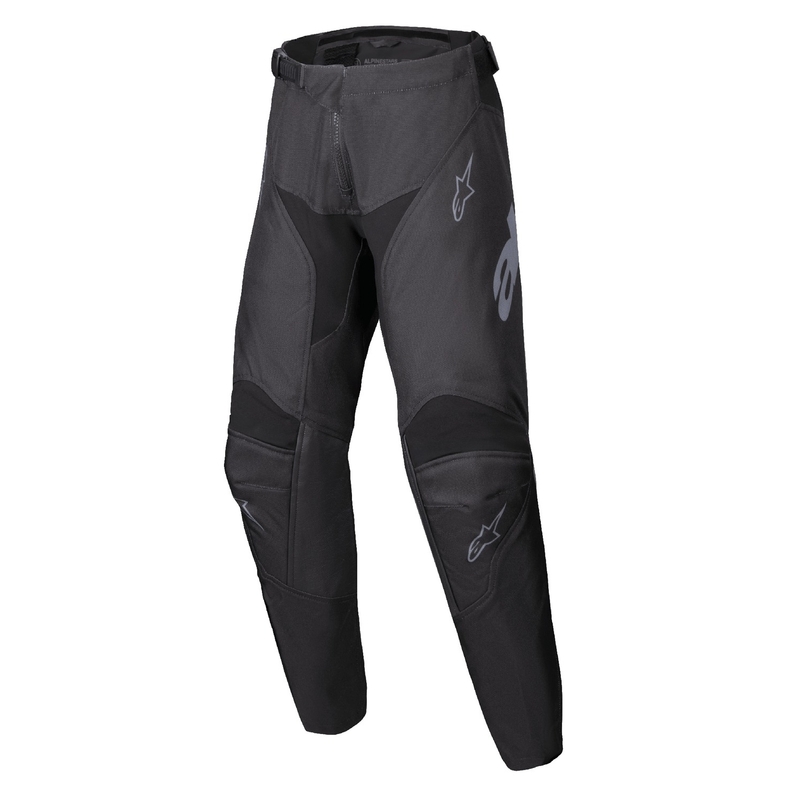 Alpinestars Racer Graphite bērnu motokrosa bikses melnā un pelēkā krāsā
