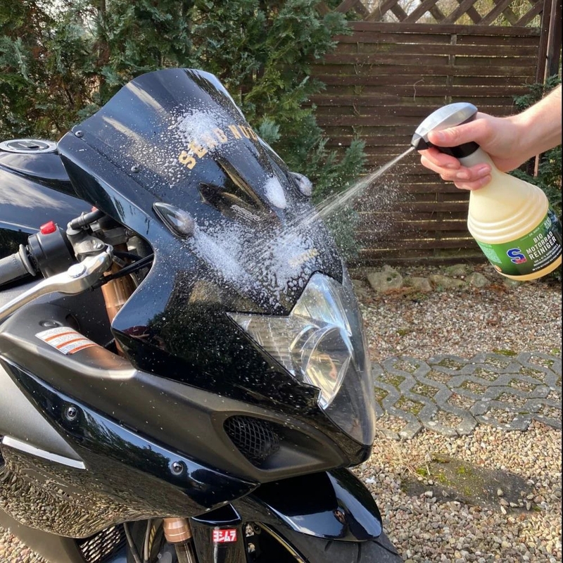 BIO motociklu tīrīšanas līdzeklis S100 Bio Moto Wash 750 ml
