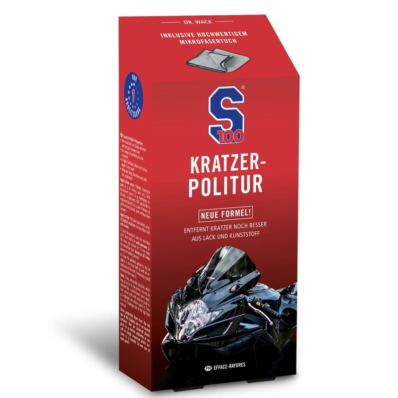 Skrāpējumu noņemšanas līdzeklis S100 Kratzer-Politur 50 ml