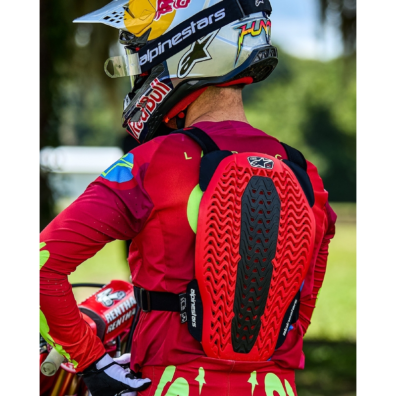 Alpinestars A-5 Plasma melni-arkani-balti krūšu aizsargi