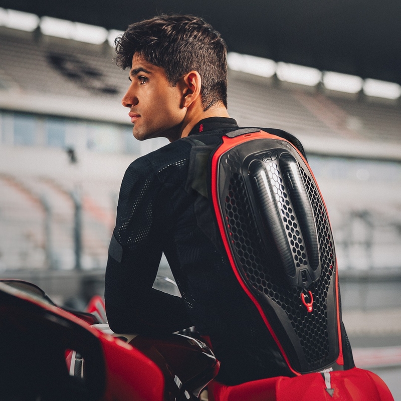 Gaisa spilvenu veste Alpinestars TECH-AIR®7X sistēma melns-arkans izpārdošana