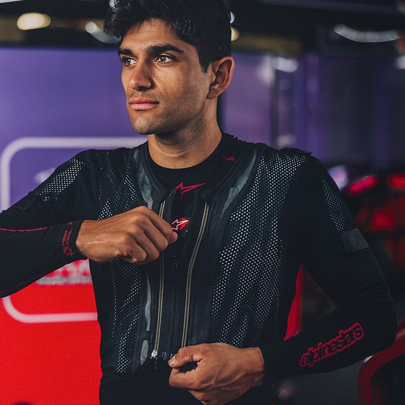 Gaisa spilvenu veste Alpinestars TECH-AIR®7X sistēma melns-arkans izpārdošana