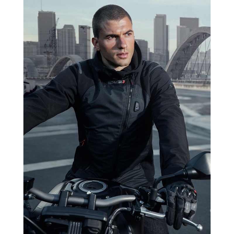 Alpinestars TECH-AIR®3 sistēmas fluo dzeltenā-melnā gaisa spilvenu veste