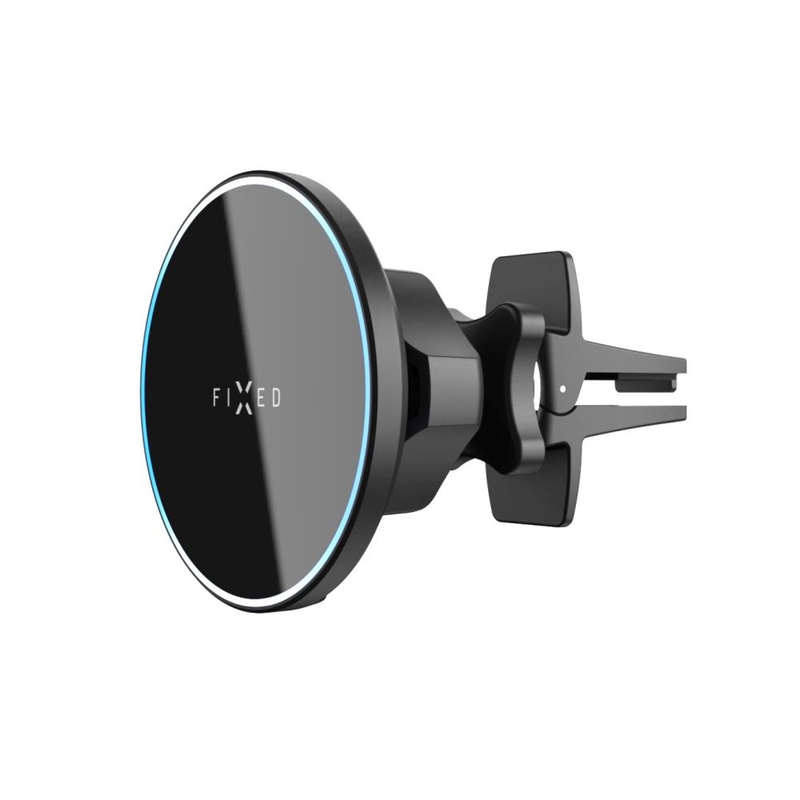 FIXED MagRound bezvadu uzlādes turētājs ar MagSafe atbalstu melns 15W