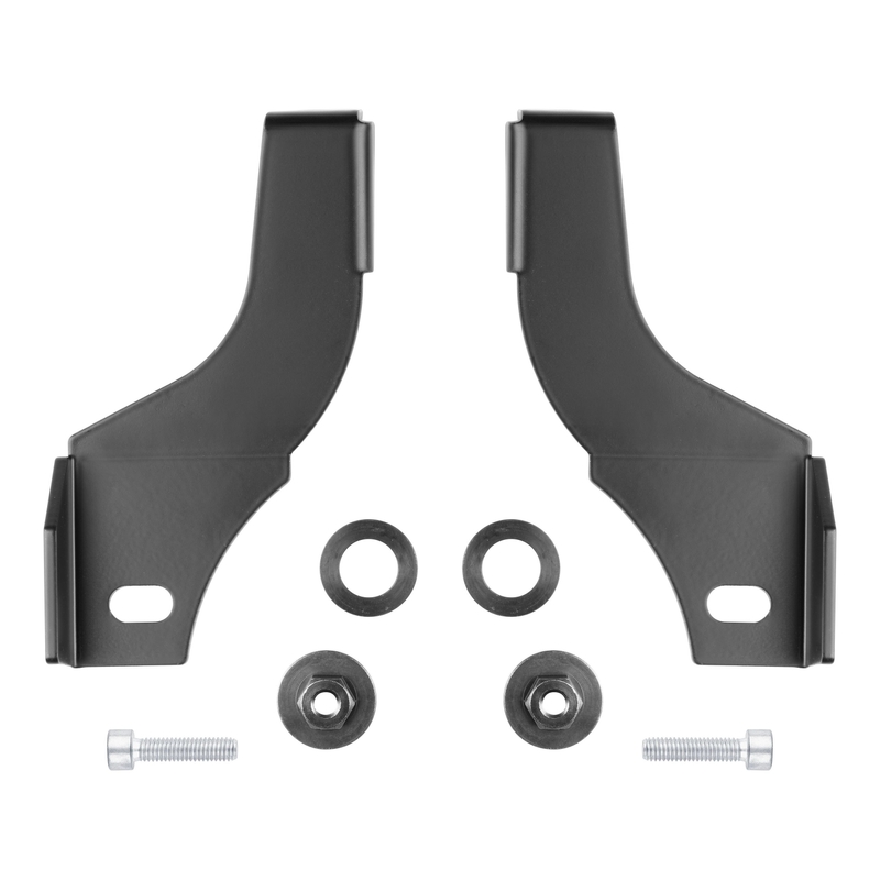 Kronšteins papildu LED apgaismojumam Interphone BMW GS melns