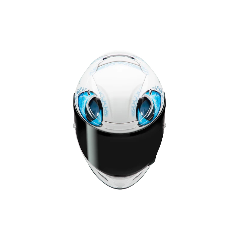 Integrālā ķivere HJC RPHA 12 Light Fury Universal balta-zilā krāsā izpārdošana