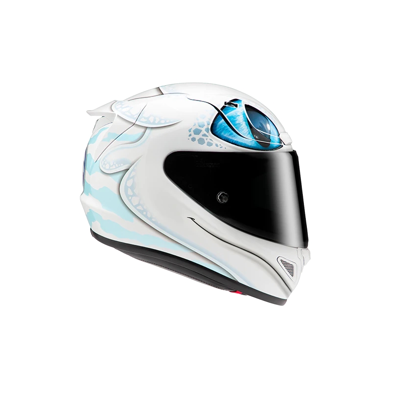 Integrālā ķivere HJC RPHA 12 Light Fury Universal balta-zilā krāsā izpārdošana