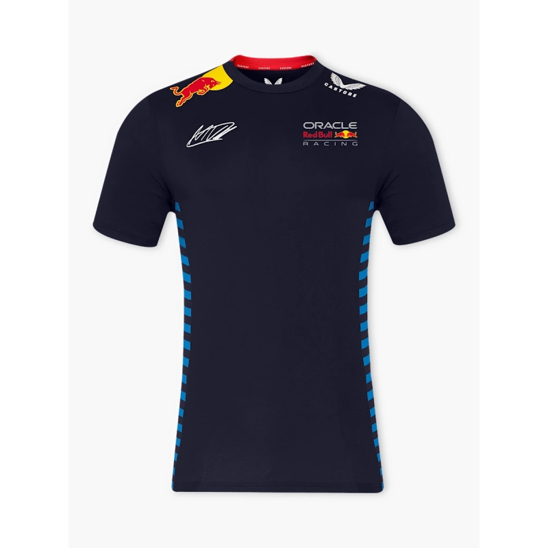 T-krekls Red Bull Racing F1 Max Verstappen tumši zils