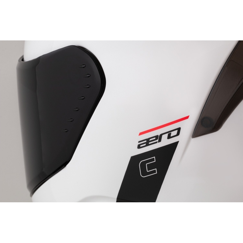 Cassida Aero integrāla motocikla ķivere matēta balta-melna