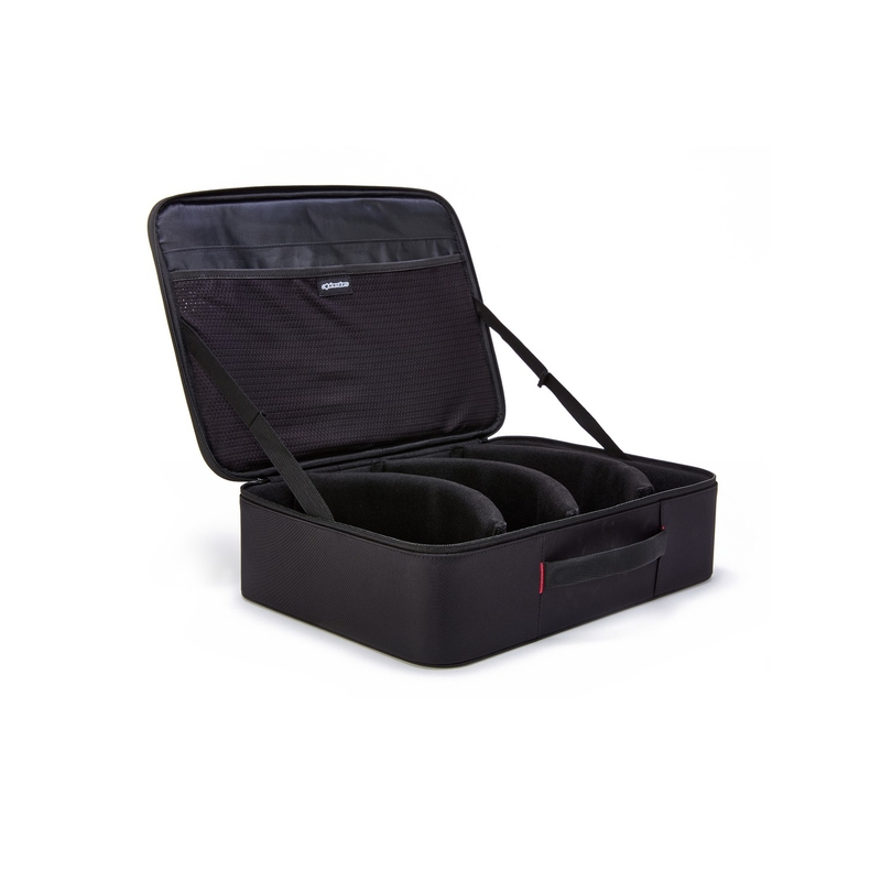 Alpinestars Supertech Vision melns un sarkans briļļu futrālis