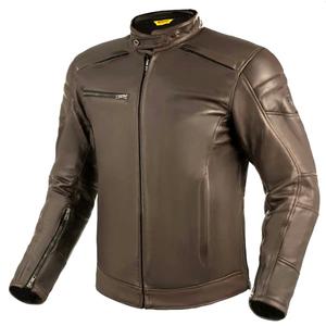 Ādas motocikla jaka Shima Hunter+ 2.0 brūna