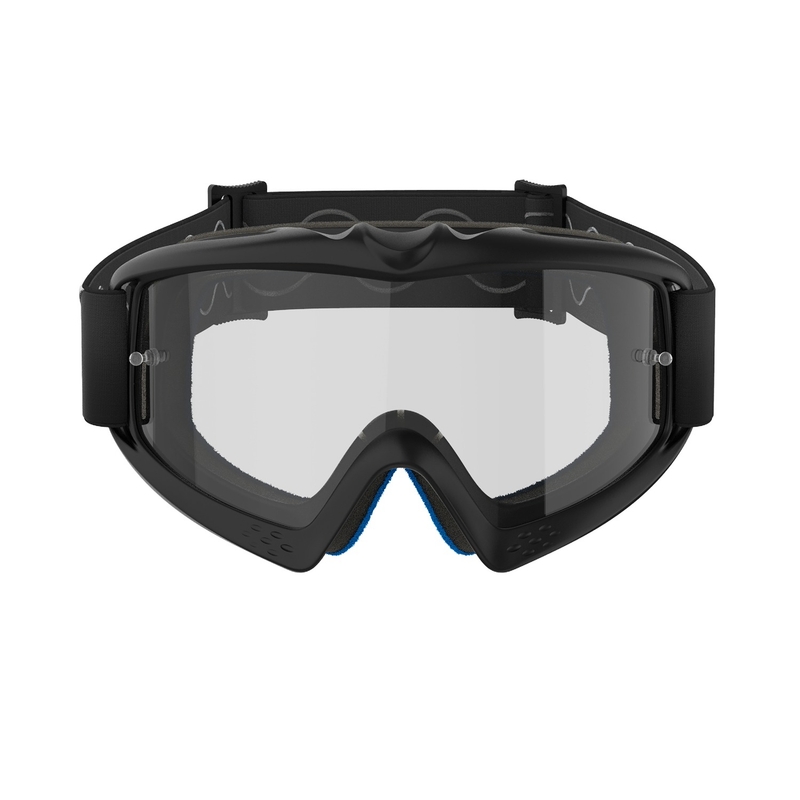 Alpinestars Vision Youth Corp bērnu motokrosa brilles melnas ar caurspīdīgu lēcu