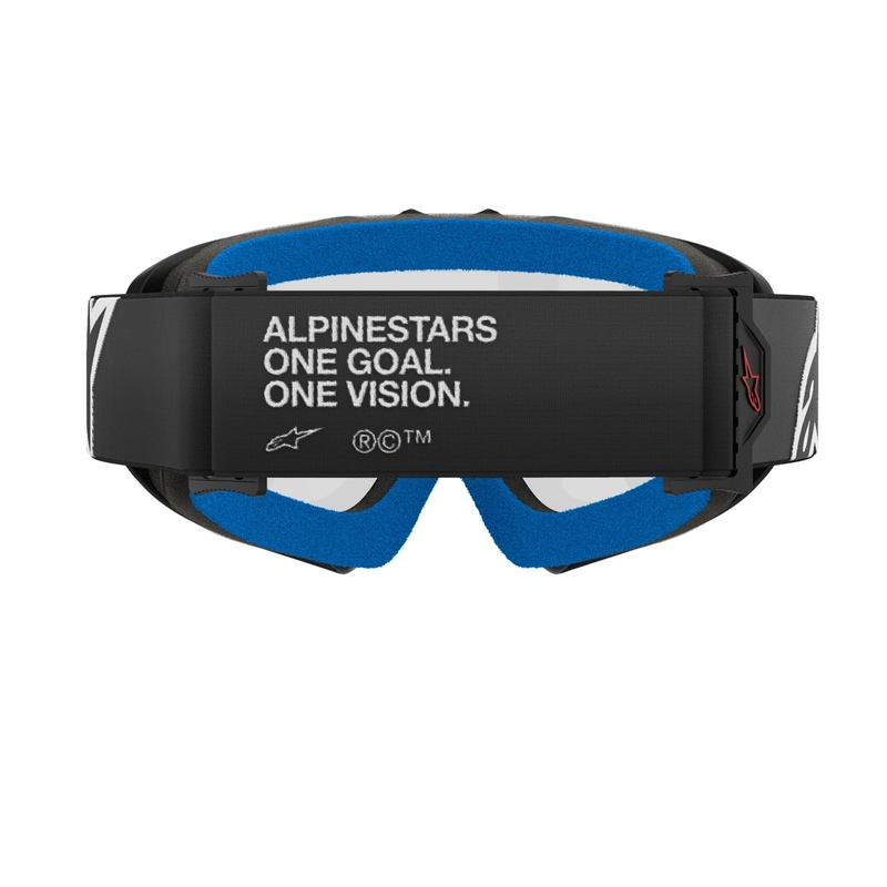Alpinestars Vision Youth Corp bērnu motokrosa brilles melnas ar caurspīdīgu lēcu