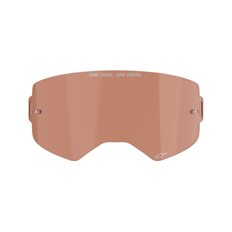 Plexi aizsargbrilles Alpinestars Supertech orange-brown-afterburn
