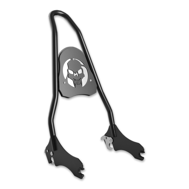 Pasažiera ierobežotājsistēma - Harley Sport Glide un Low Rider no 2018. gada bez spilvena melns matēts