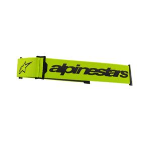 Alpinestars Supertech/Vision 8 fluo dzeltena/ melna briļļu siksniņa