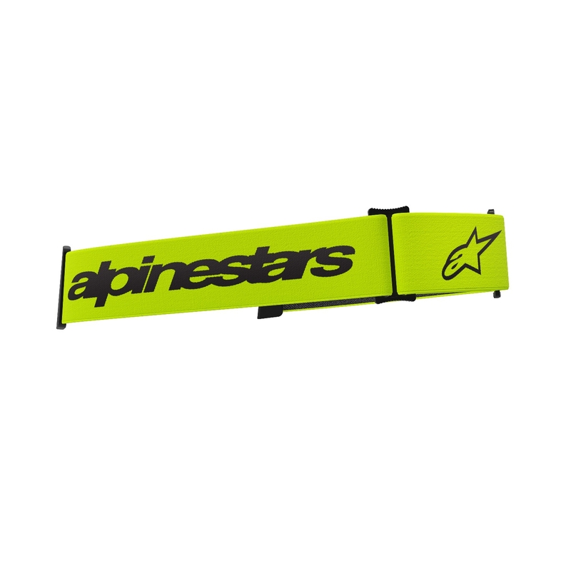 Alpinestars Supertech/Vision 8 fluo dzeltena/ melna briļļu siksniņa