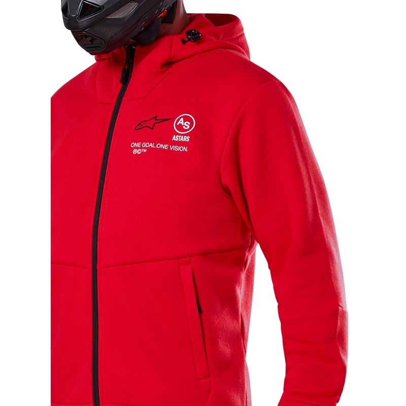 Alpinestars Racer MX Fleece sarkans