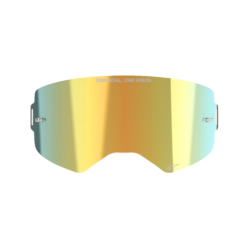 Alpinestars Supertech Absolute Vision™ spoguļstikls zelta krāsā
