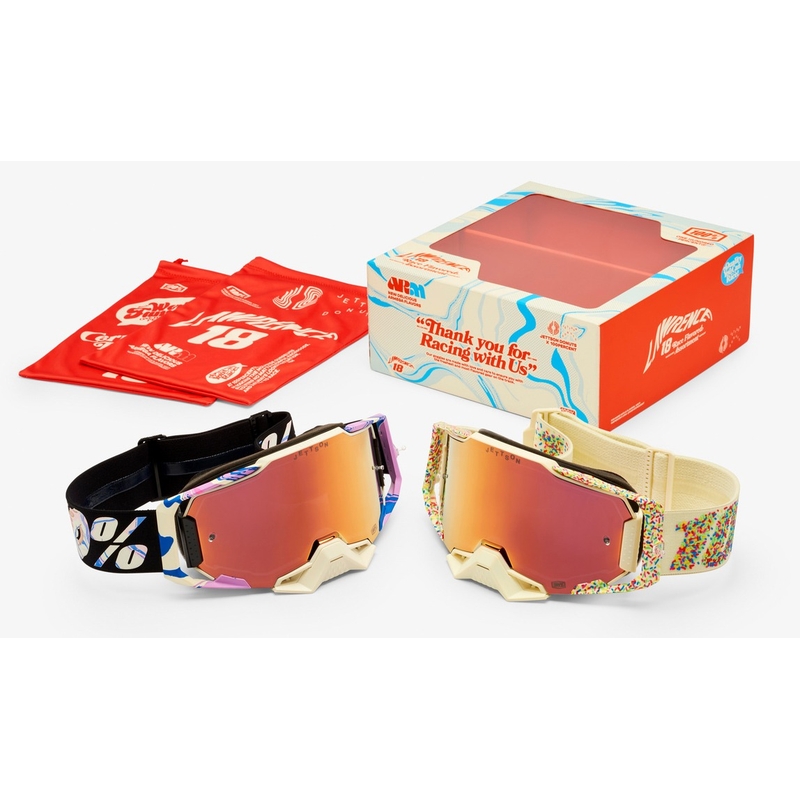 Motokrosa brilles 100% Armega 2 Le Donut 2 gab.