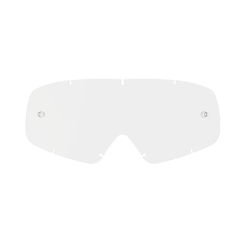 Bērnu pleksi aizsargbrilles Alpinestars Vision Jauniešu aizsargbrilles caurspīdīgas