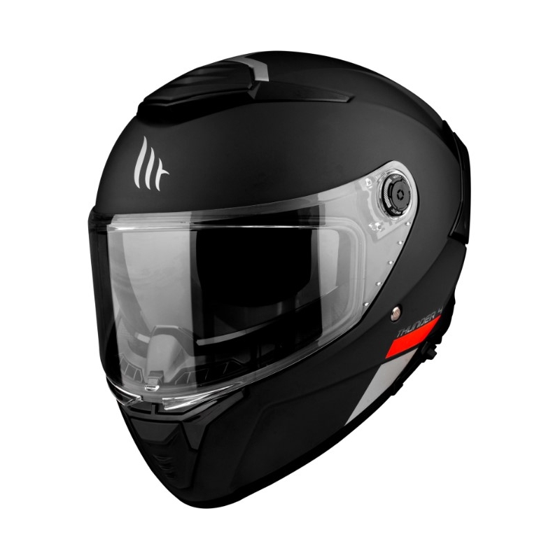 Pilna izmēra motocikla ķivere MT FF118SV Thunder 4 SV melna matēta - II. kvalitāte