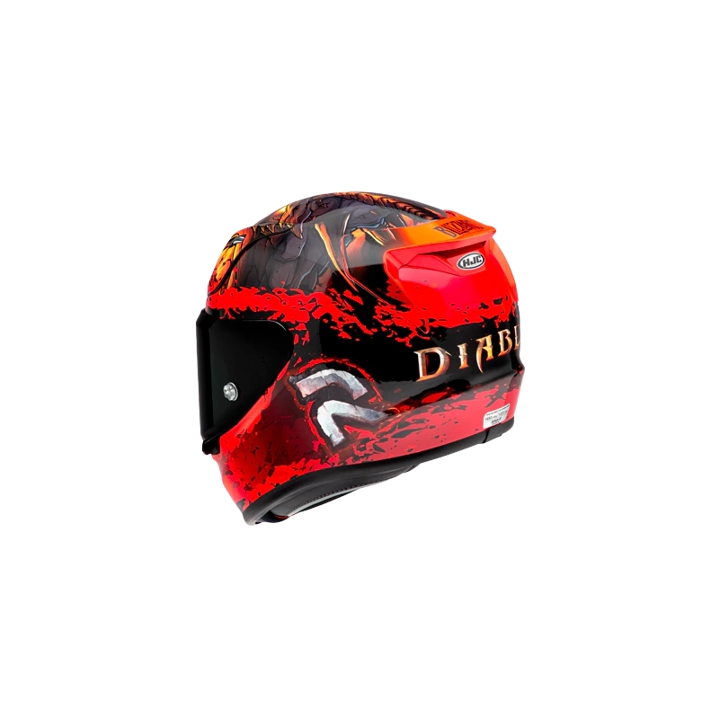 Integrālā ķivere HJC RPHA 12 Diablo Blizzard sarkana izpārdošana