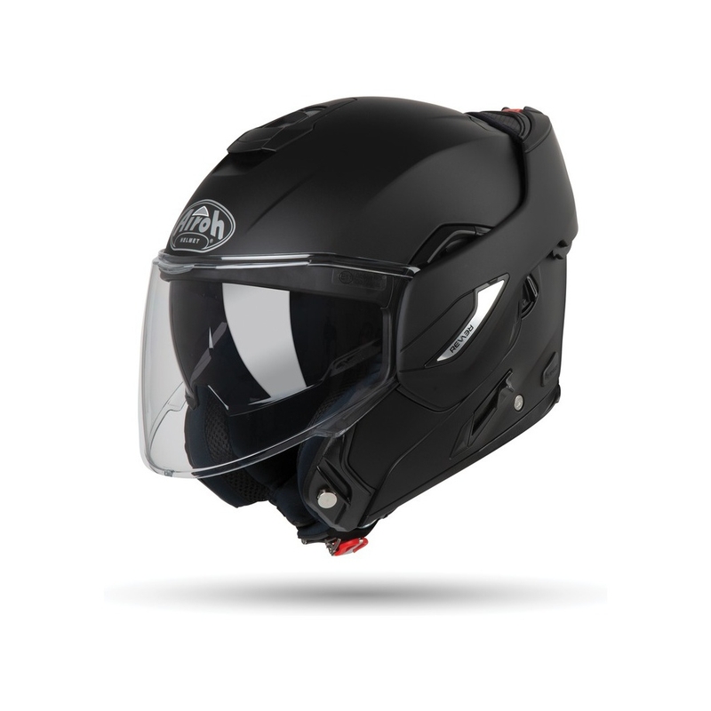 Modulārā motocikla ķivere Airoh REV 19 Matēts melns krāsojums