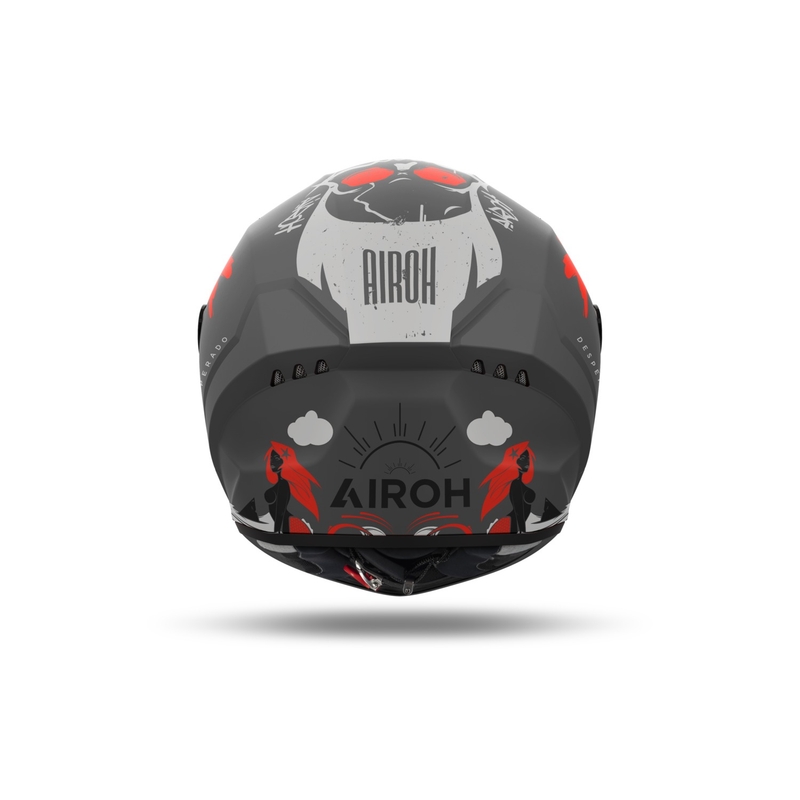 Integrēta motocikla ķivere Airoh CONNOR Desperado matēts oranžs