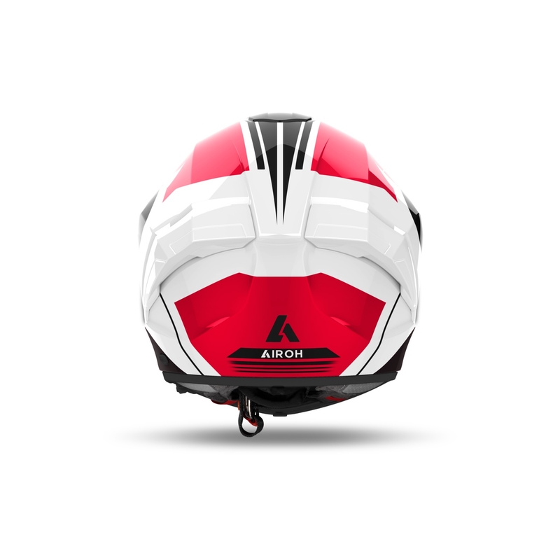 Integrēta motocikla ķivere Airoh MATRYX Thron sarkana
