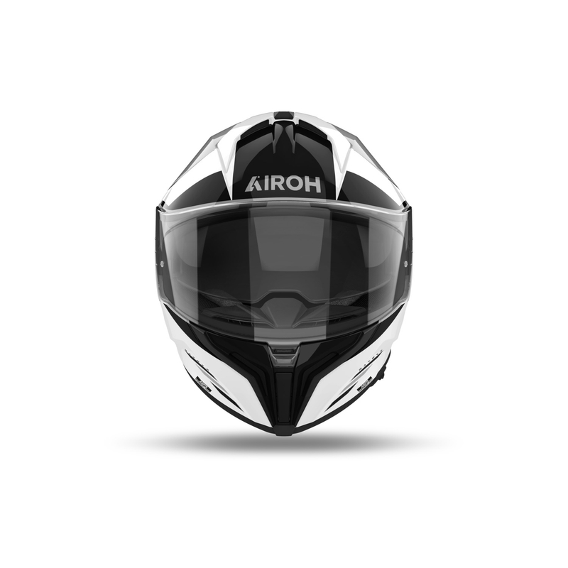 Integrālā motocikla ķivere Airoh MATRYX Thron balta