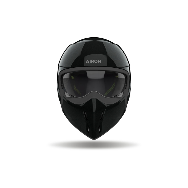 Modulārā motocikla ķivere Airoh J110 Krāsa Gloss Black