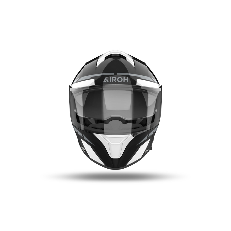 Integrēta motociklu ķivere Airoh SPARK 2 Spinner spīdīgi balta
