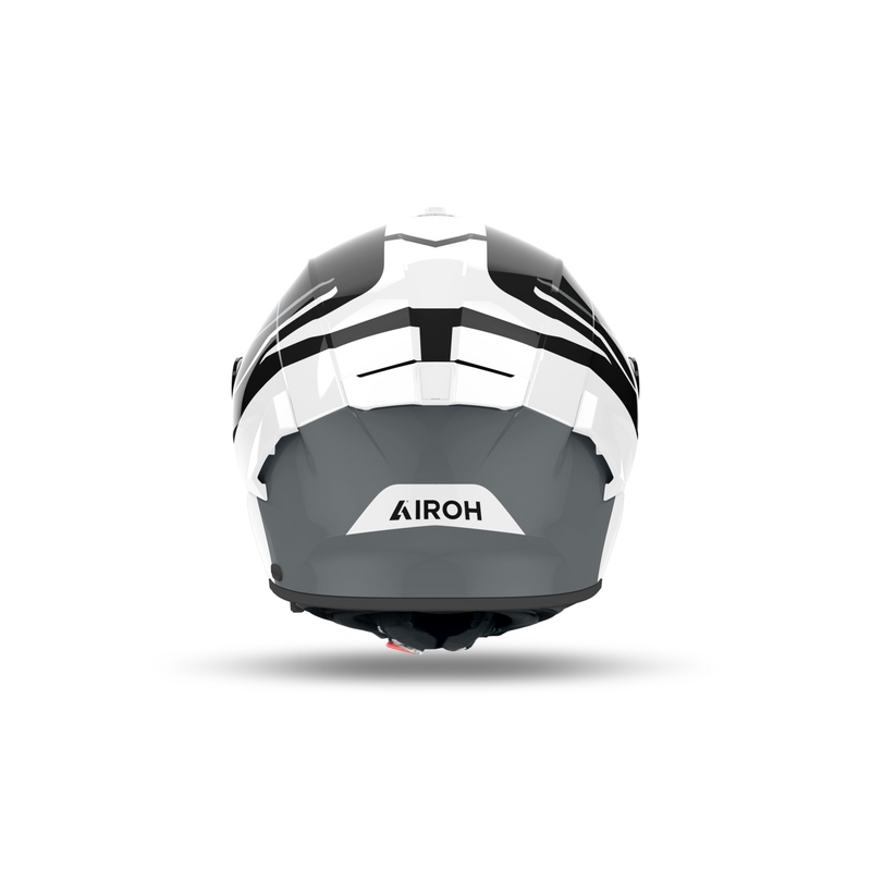 Integrēta motociklu ķivere Airoh SPARK 2 Spinner spīdīgi balta