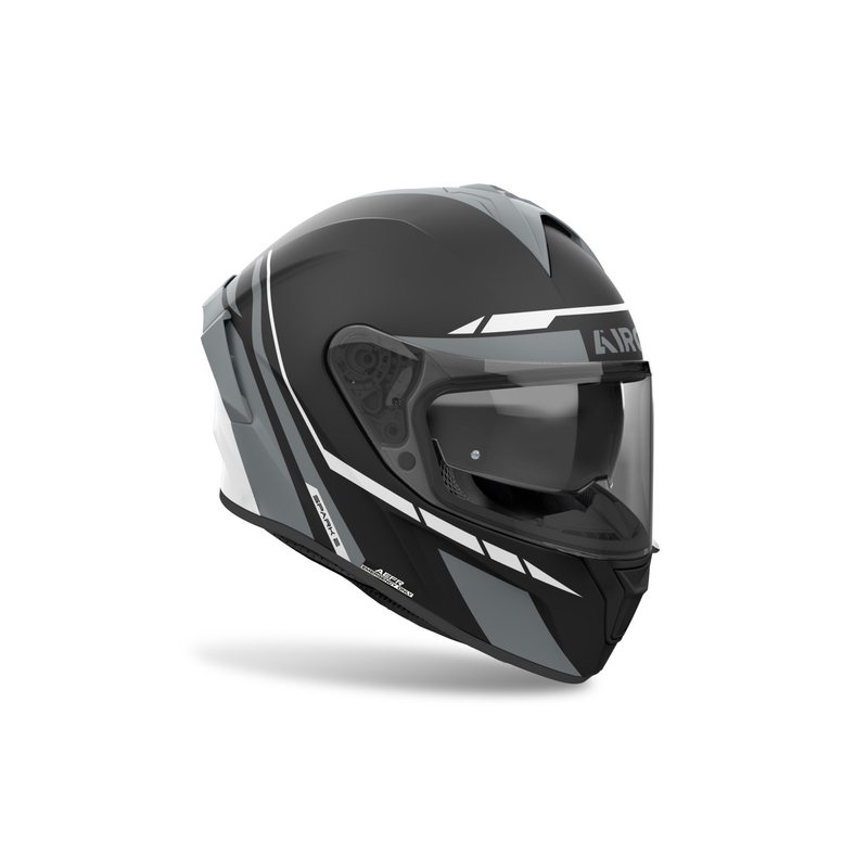 Integrēta motociklu ķivere Airoh SPARK 2 Spinner matēti pelēka