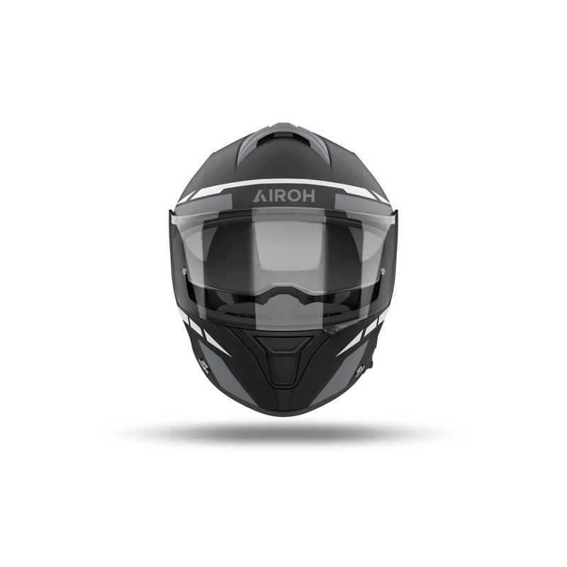 Integrēta motociklu ķivere Airoh SPARK 2 Spinner matēti pelēka