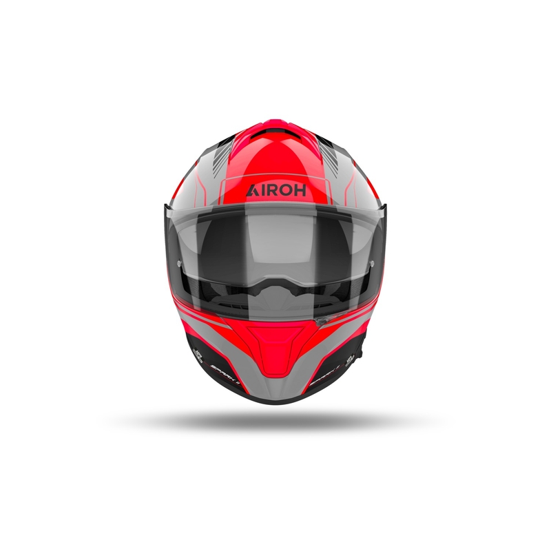 Integrální helma na motorku Airoh SPARK 2 Chrono lesklá oranžová