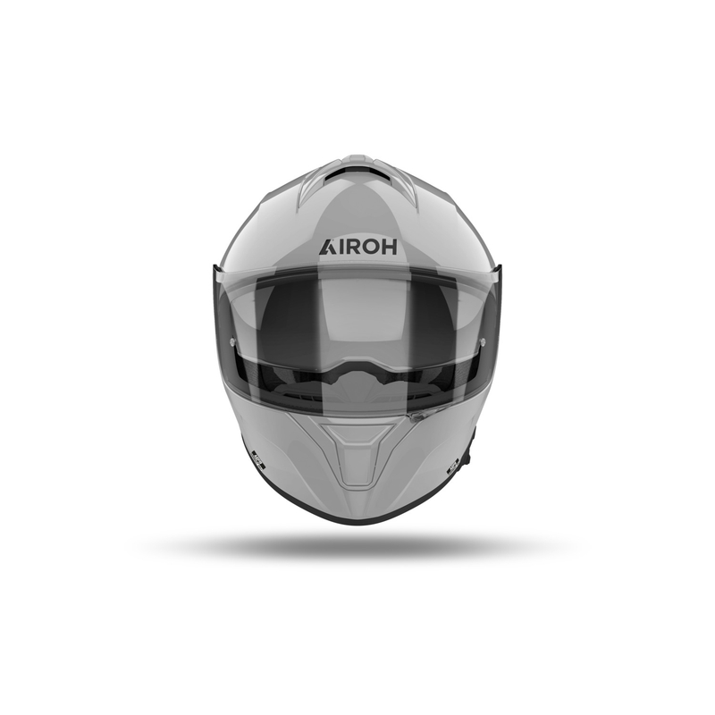 Integrālā motociklu ķivere Airoh SPARK 2 Spīdīgi pelēka krāsa