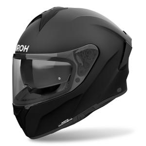 Integrālā motociklu ķivere Airoh SPARK 2 Melna matēta krāsa
