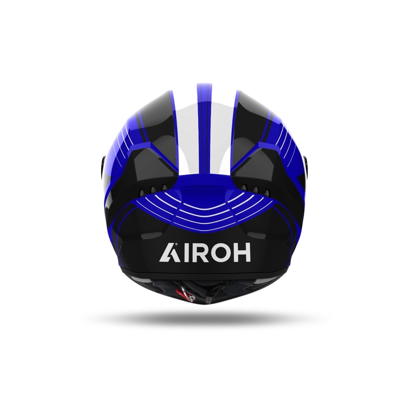 Integrēta motocikla ķivere Airoh CONNOR Achieve spīdīgi zila