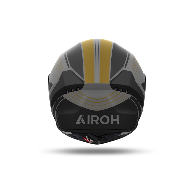 Integrēta motociklu ķivere Airoh CONNOR Achieve matēta zelta krāsā