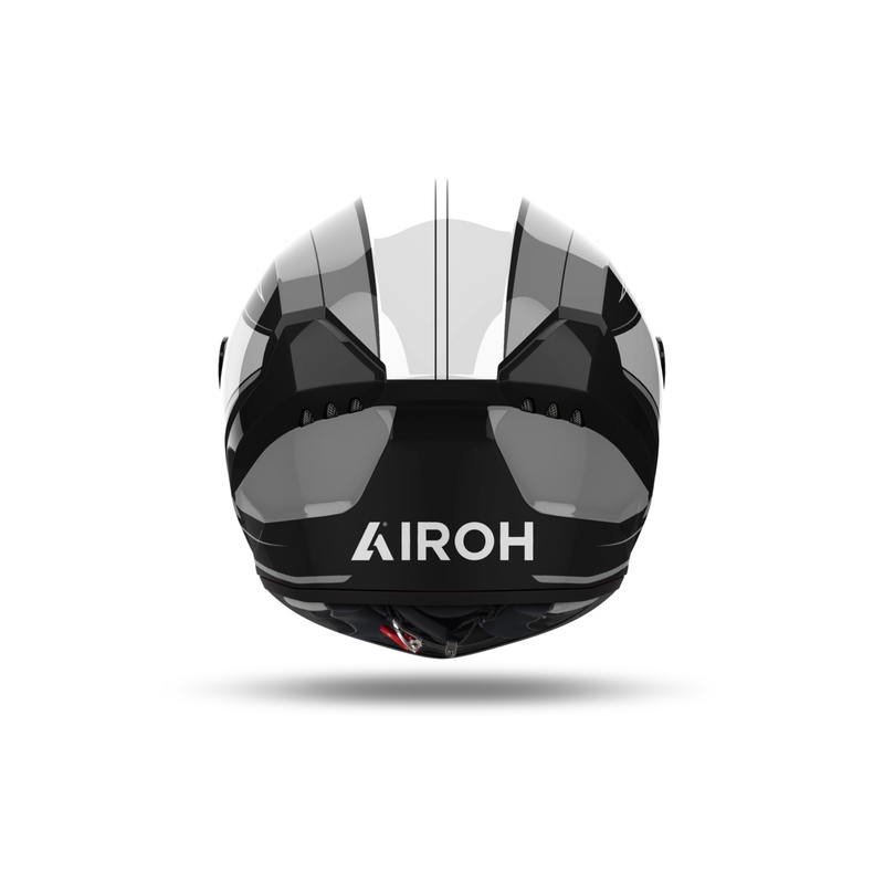 Integrēta motocikla ķivere Airoh CONNOR Dunk spīdīgi melna