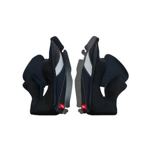 Iekšējie vaigu spilventiņi Airoh SPARK 2 ķiverēm melni